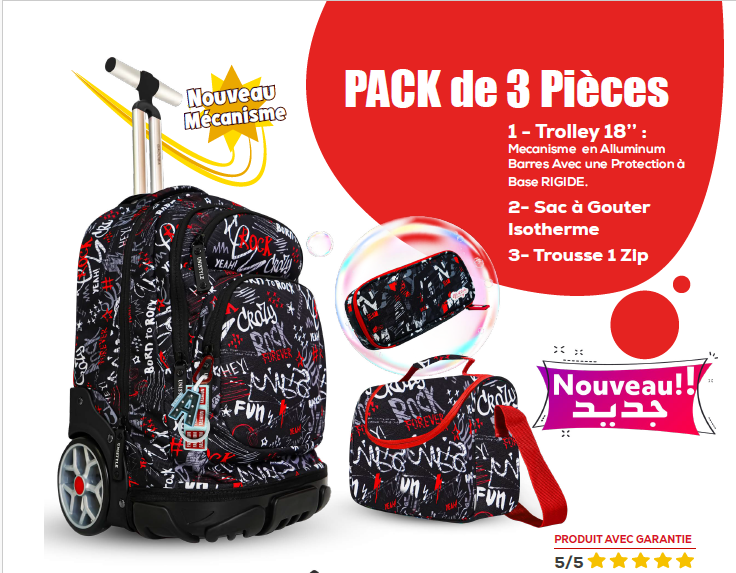 Trolley – Résistant & Stylé
